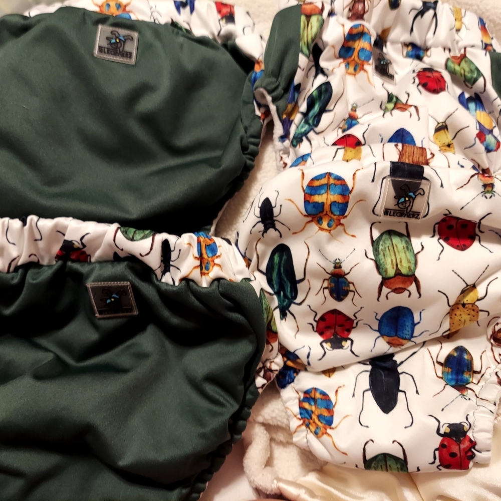 Kanga Care Lil Learnerz reusable toilet training pants - 4 - large - bug pattern